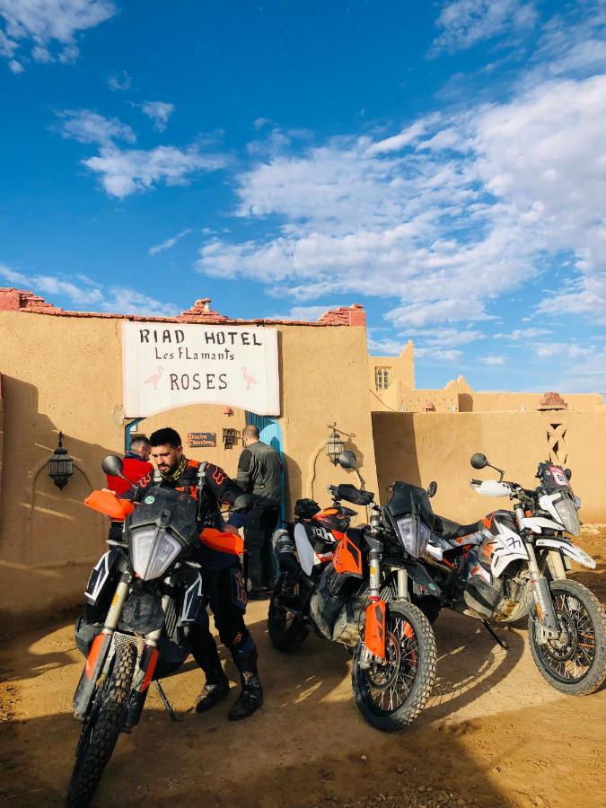 Riad Hotel Les Flamants Merzouga Esterno foto